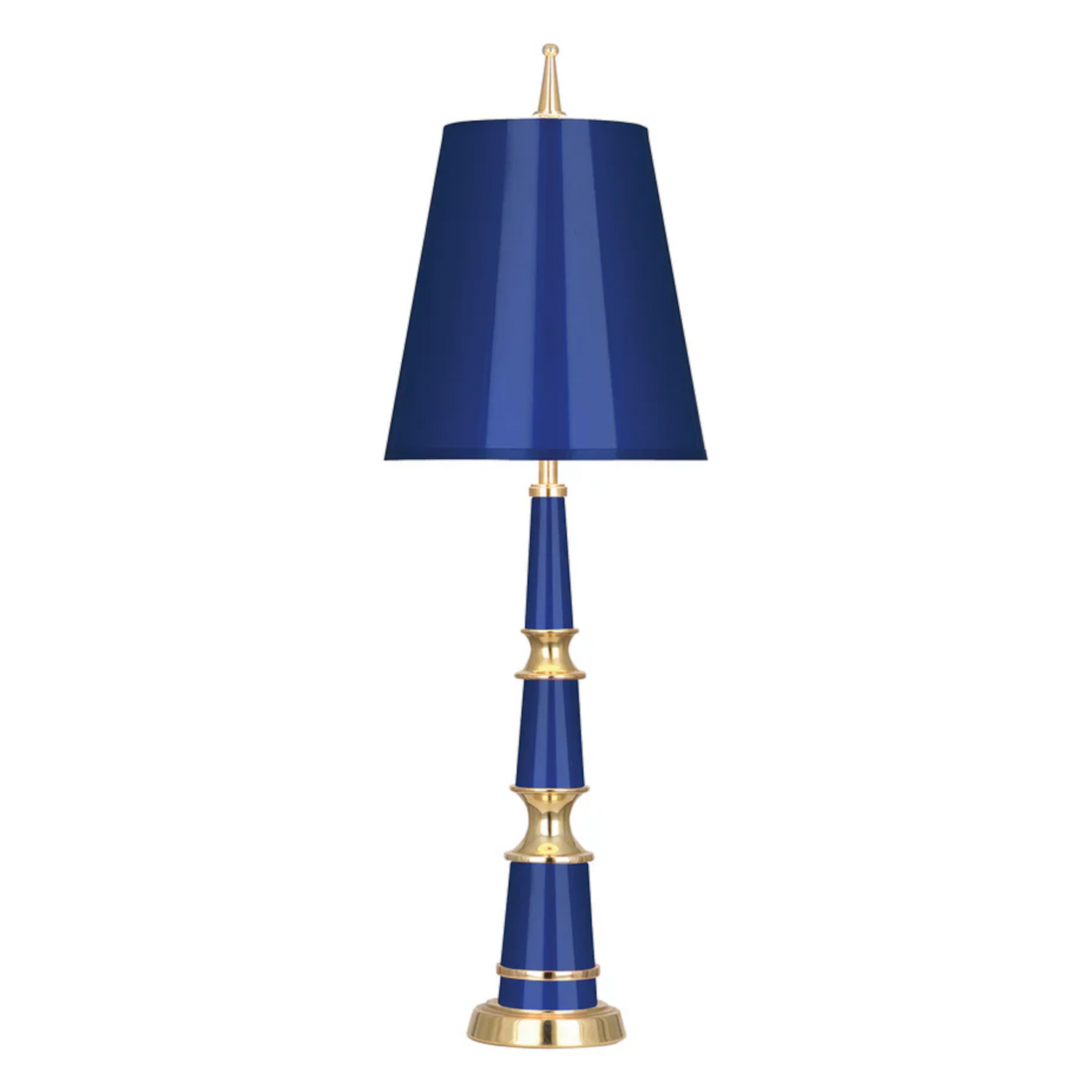 Lámpara de mesa VERSAILLES en azul marino