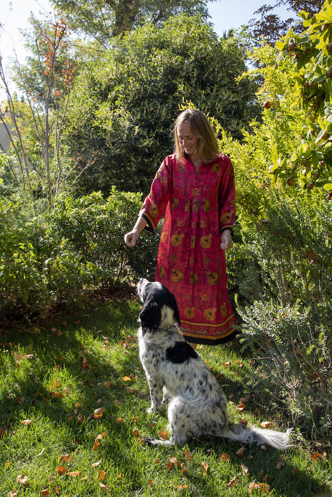 Kaftan MELOGRANO rot