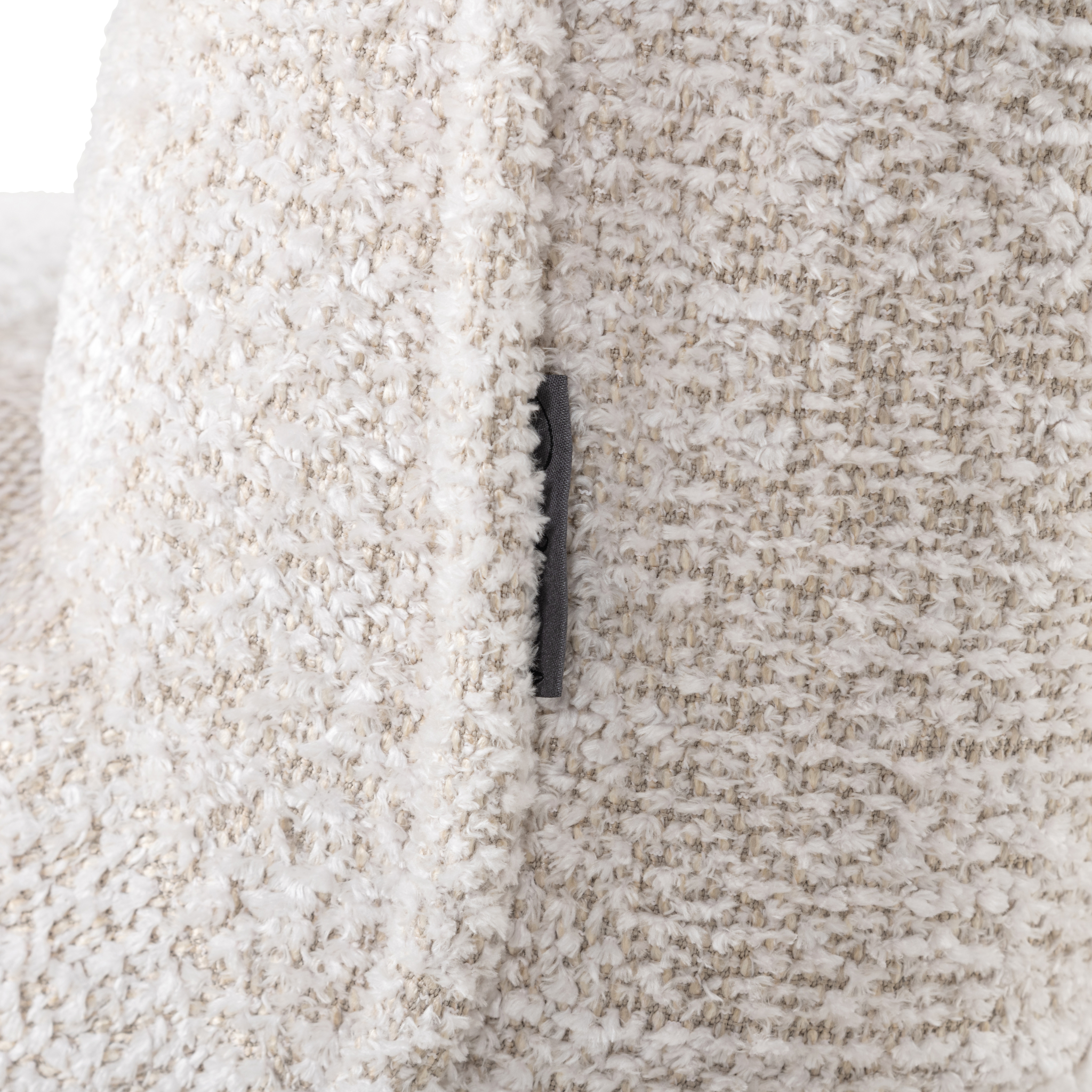 Richmond Interiors Bouclé-Sessel in Creme, Modell Ophelia