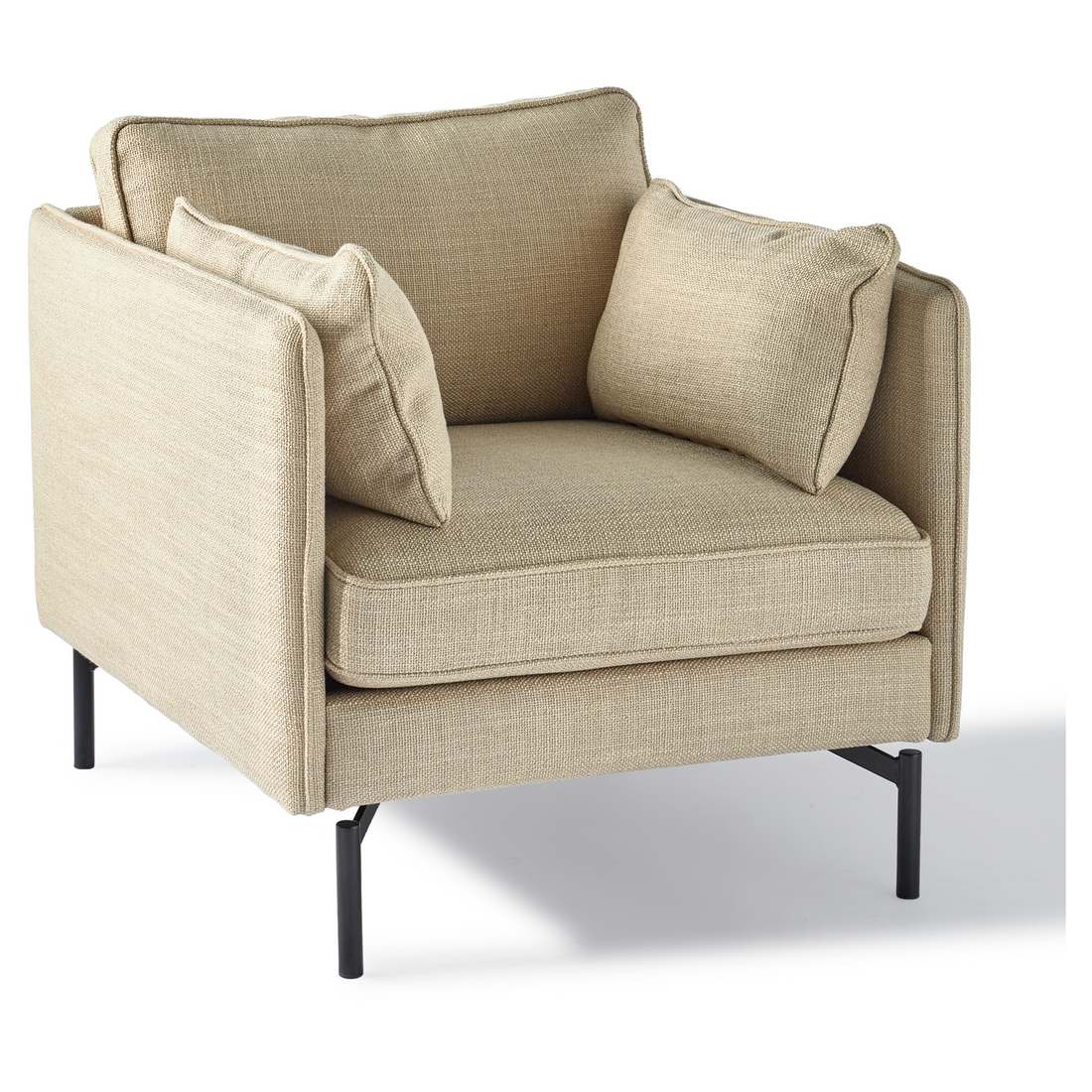 Beiger Stoff Sessel von Pols Potten – ideal für entspannte Momente