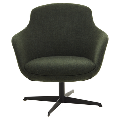 Pols Potten Spock Swivel Chair in Dunkelgrün
