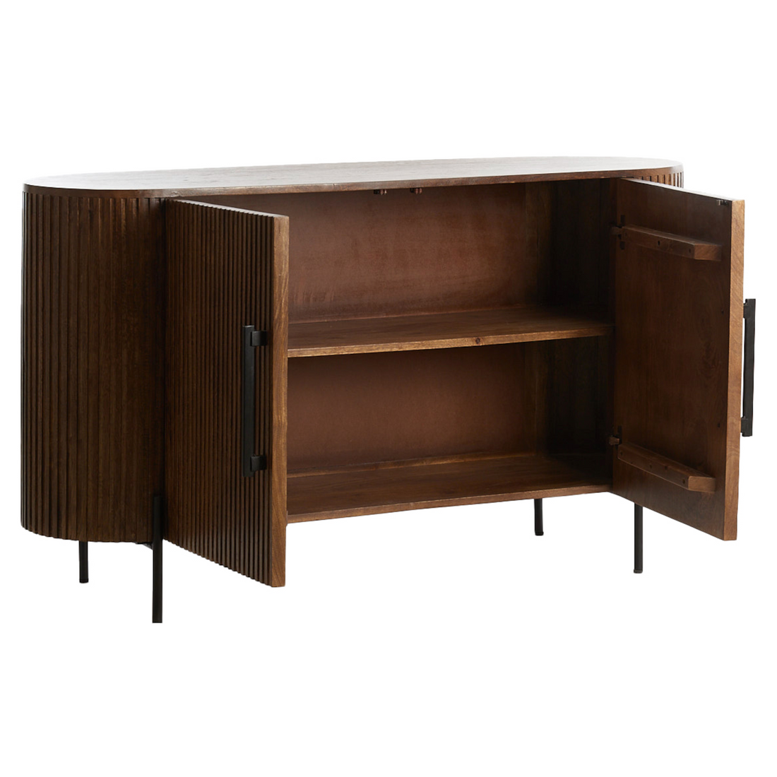 Zeitloses Möbelstück: Sideboard DUMOSI in Braun