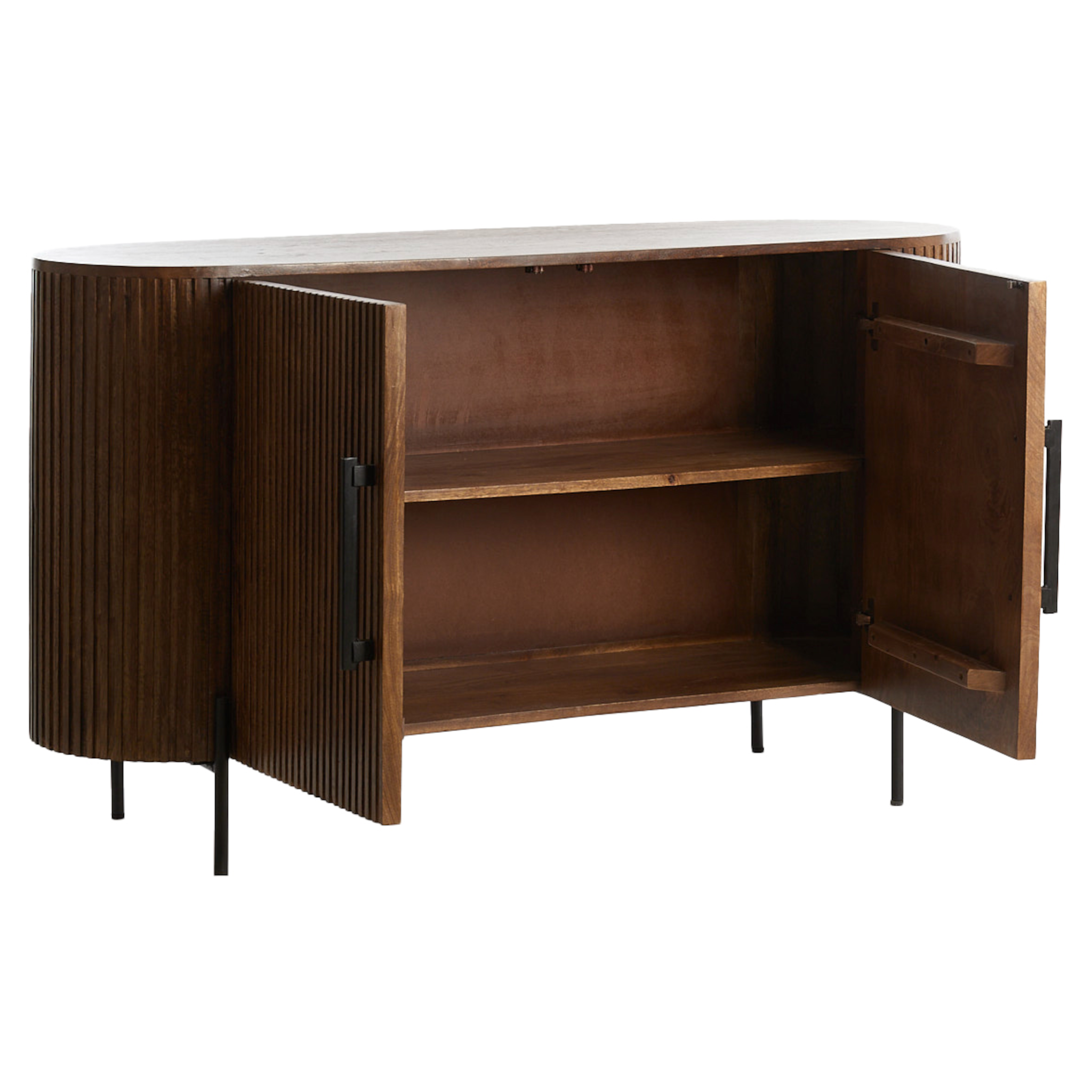 Zeitloses Möbelstück: Sideboard DUMOSI in Braun
