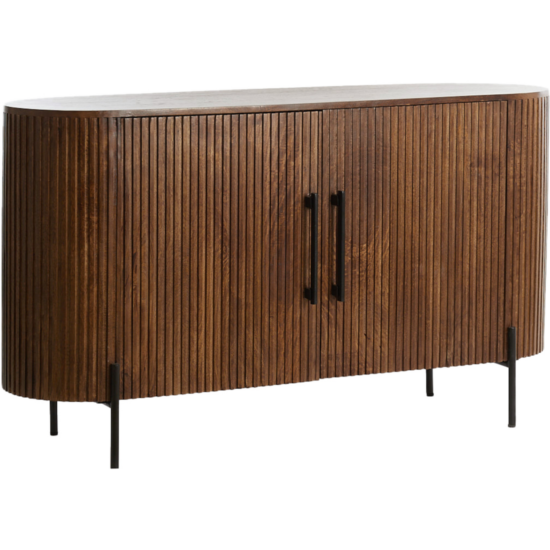 Mango-Holz Sideboard DUMOSI in Braun
