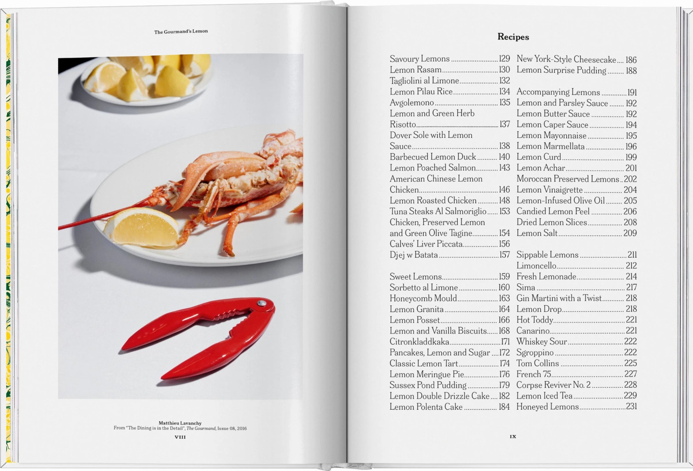 The Gourmands Lemon Inhaltsangabe