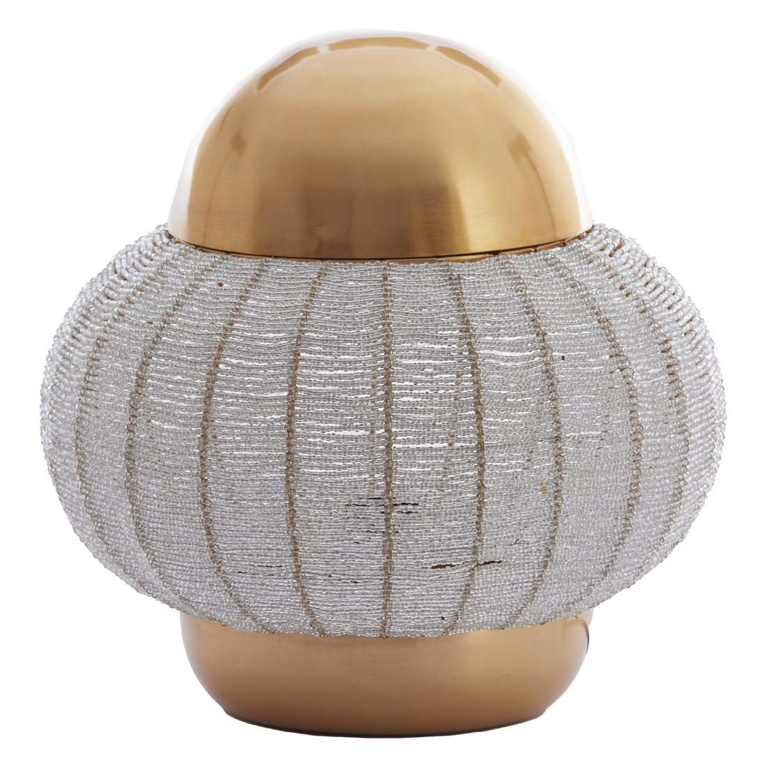 Tischleuchte CETARA Ø32x33 cm in Silber und Bronze von Light & Living