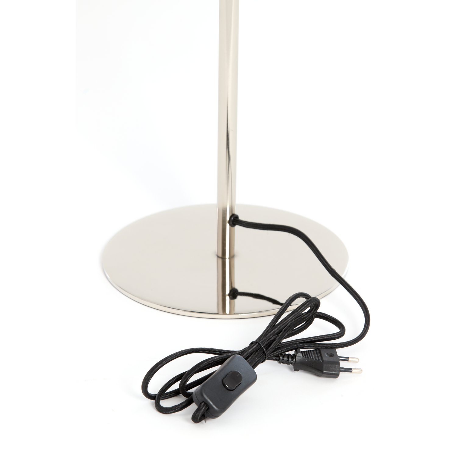 Light &amp; Living Tischlampe SURIN mit schwarzem Kabel für Wohnräume
