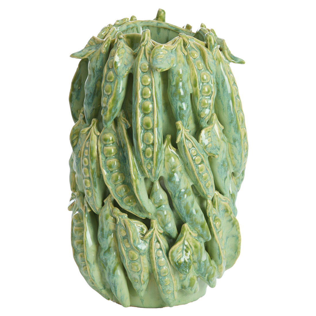 Mintgrüne Keramikvase "FABA" von Light & Living