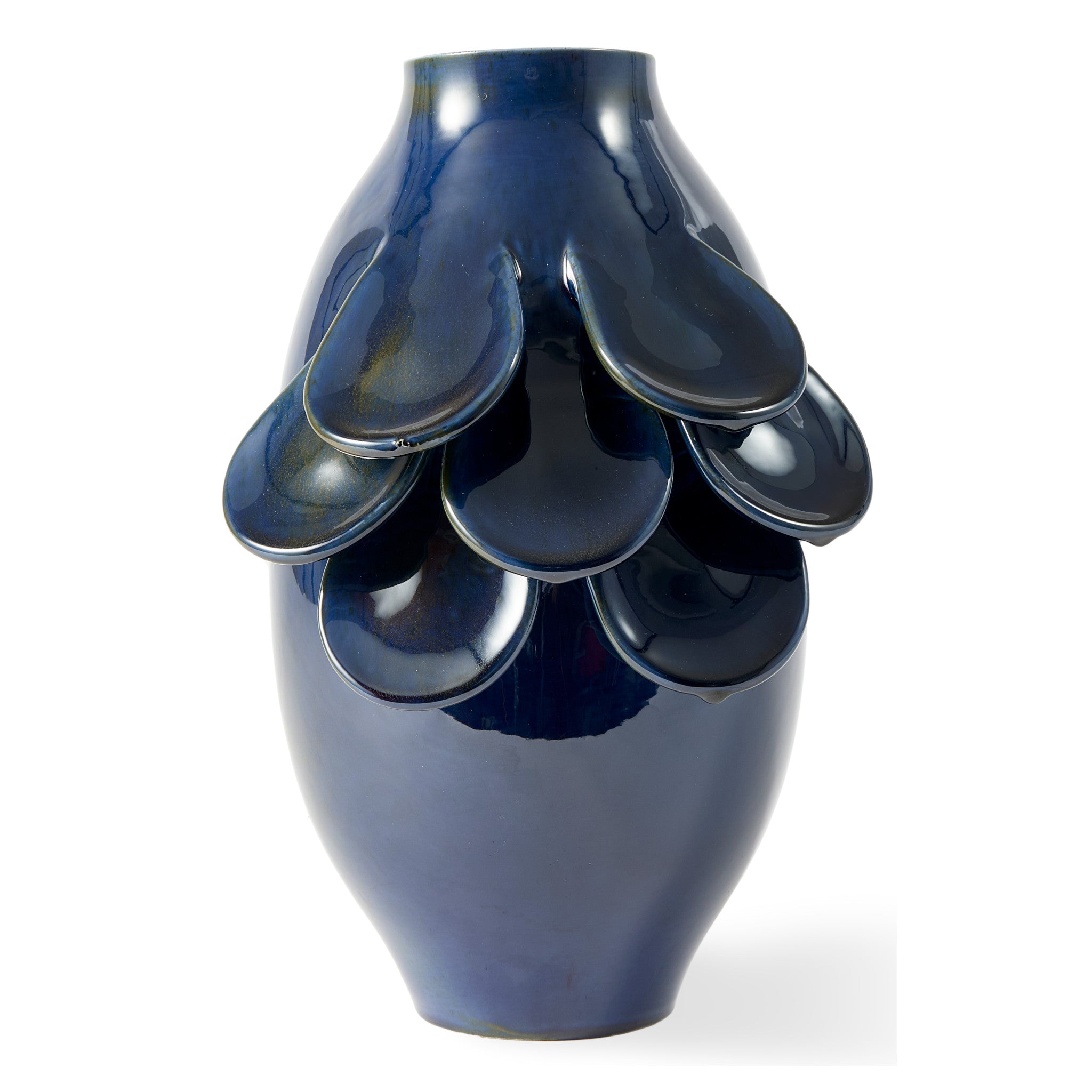 Pols Potten Quillie Vase in Blau
