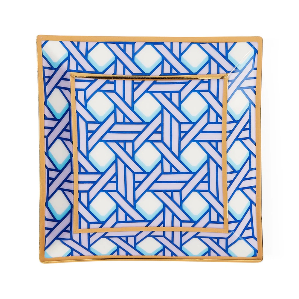 Ablageschale BASKETWEAVE quadratisch von Jonathan Adler