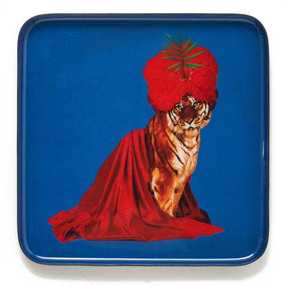 Vide-Poche Carré FAKIR Tiger 15×15 cm