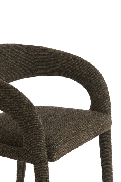 Esszimmerstuhl mit Armlehnen in textiler Ausführung