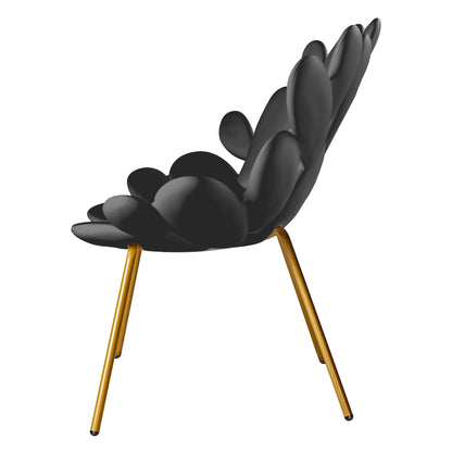 Filicudi Armchair Schwarz/Brass von Qeeboo