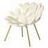 Filicudi Armchair Weiss/Brass von Qeeboo