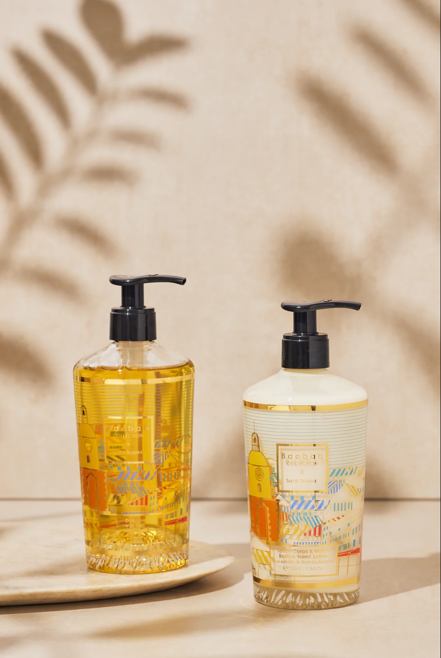Baobab Collection Geschenkbox „A Saint-Tropez“ – Handgel &amp;amp; Körperlotion | Aromatisch, frisch, luxuriös