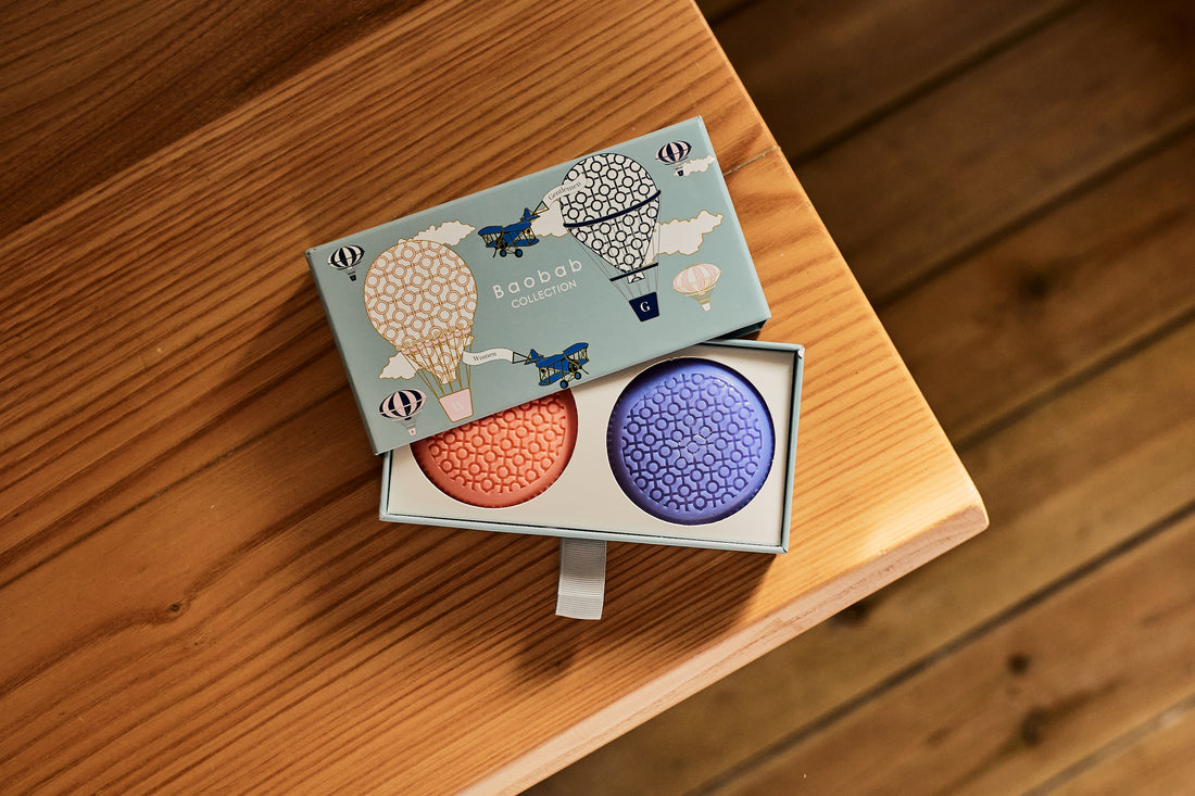 Baobab Collection – Geschenkbox Seife Women &amp; Gentlemen (2 x 150 g)