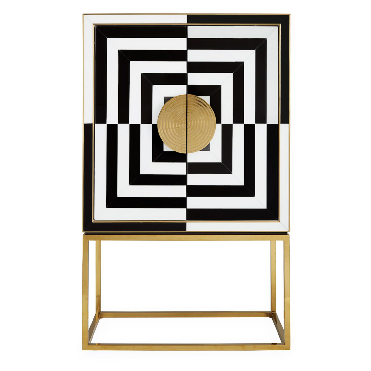 Op Art Bar von Jonathan Adler – modernes Designstück.