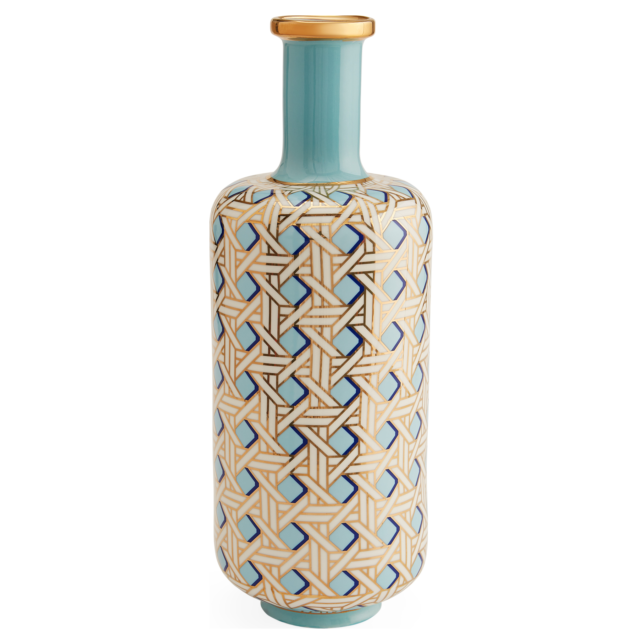 Basketweave Vase von Jonathan Adler