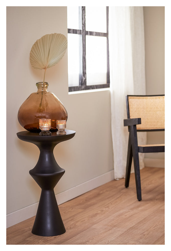 Beistelltisch LOBOC matt schwarz