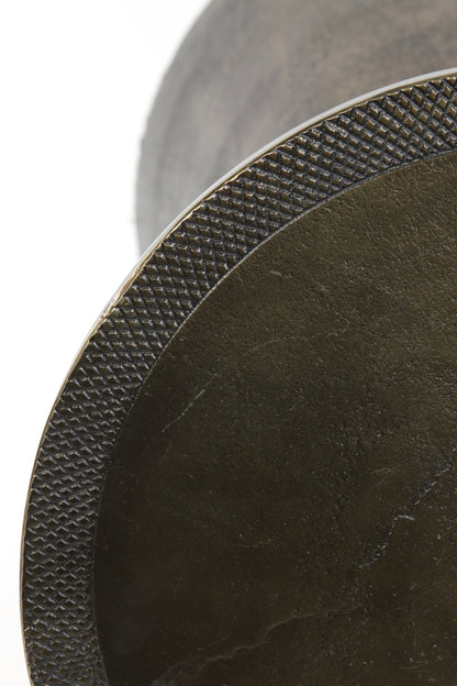 Beistelltisch PASJA Bronze antik Ø39,5x53 cm
