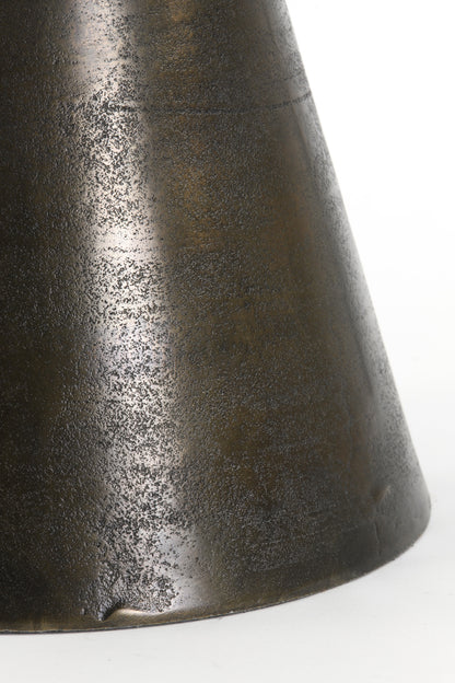 Beistelltisch PASJA Bronze antik Ø39,5x53 cm