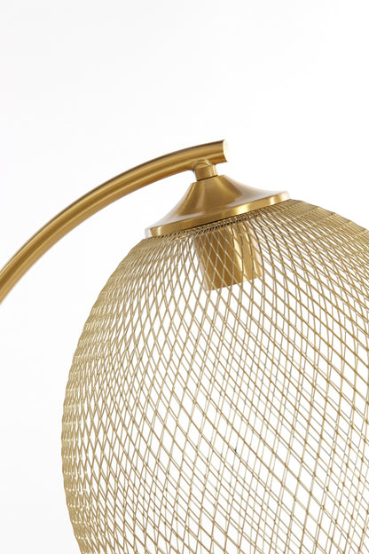 Stehleuchte MOROC gold aus Metall im eleganten Look