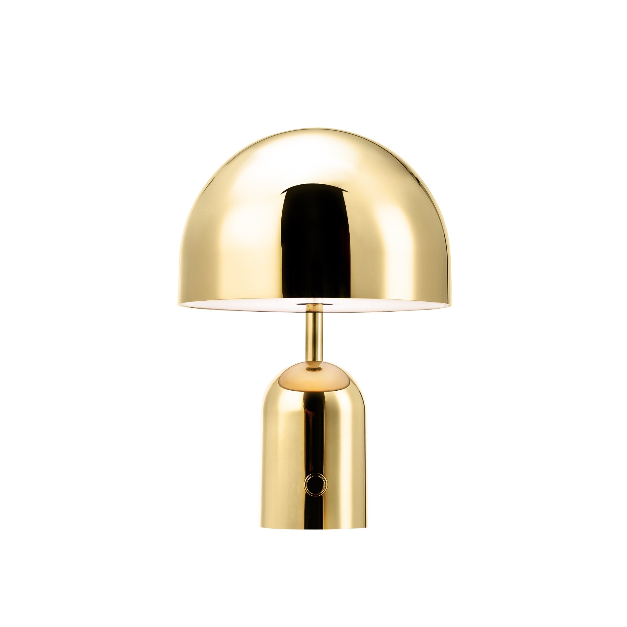 Bell Portable Tischleuchte Gold – Kabellose LED Designlampe
