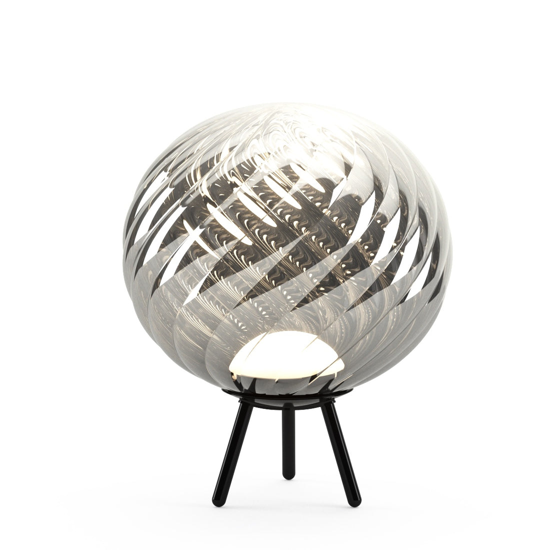 Whirl Large Portable – Design Akku-Leuchte in Silber - von Tom Dixon