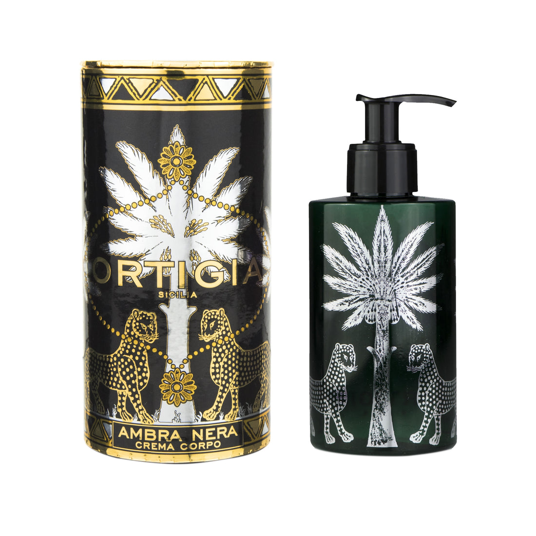 Ortigia Sicilia – Ambra Nera Body Cream 300 ml
Sinnlich-warme Pflege mit dem Duft von Amber und Gewürzen