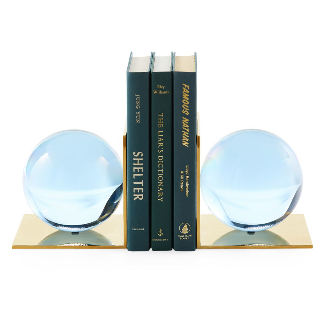 Jonathan Adler „Globo“ Buchstützen – perfekte Symbiose aus Stil und Funktion.