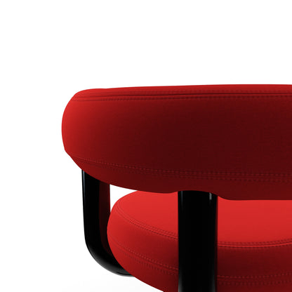 Fat Work Chair – Orange Red Stoff (Kvadrat Hero 2) von Tom Dixon