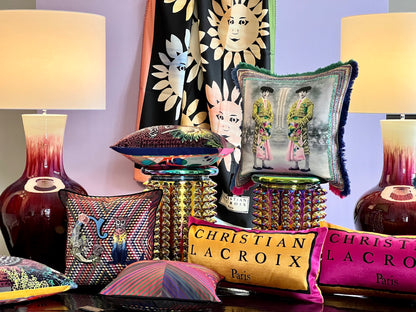 Christian Lacroix COUTURE! Rose Torero Pillow