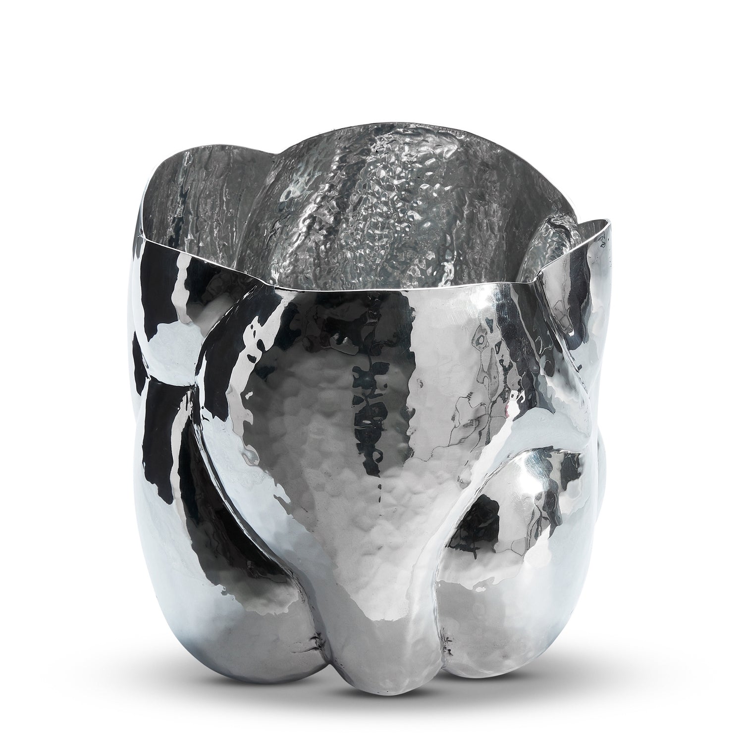 Cloud Short Vessel in Polished Stainless Steel