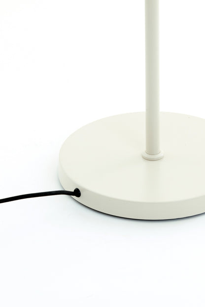 Hochwertige Stehleuchte BENIGNO beige, 155,5 cm hoch