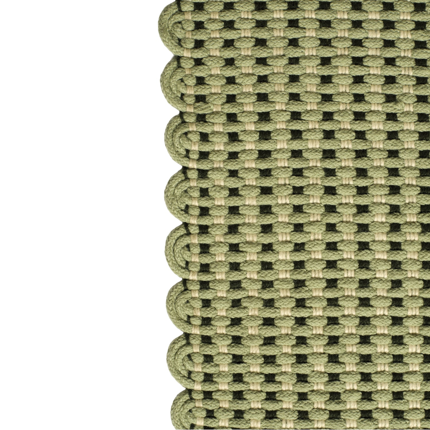 Vielseitiger Indoor &amp; Outdoor Rug mit strukturierter Webung