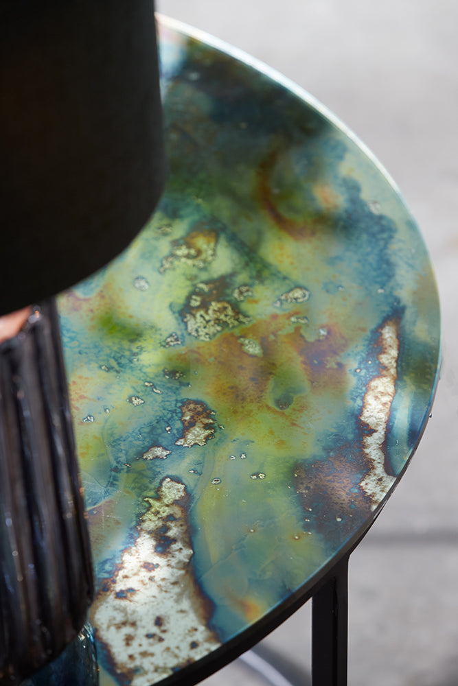 Couchtisch TABUN in antik matt-schwarz von Light & Living