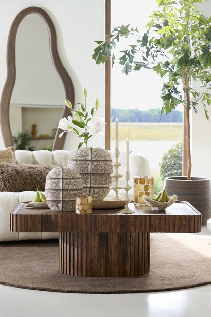 Design Couchtisch KIOTO mit zentralem Standfuß