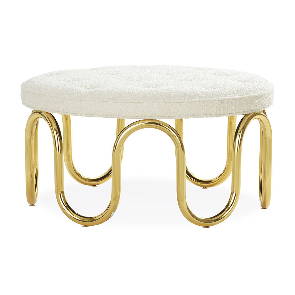 Ottomane/Couchtisch SCALINATELLA in Olympus Ivory von Jonathan Adler-scalinatella-ivory-textilien-messing-gold-jonathan-adler