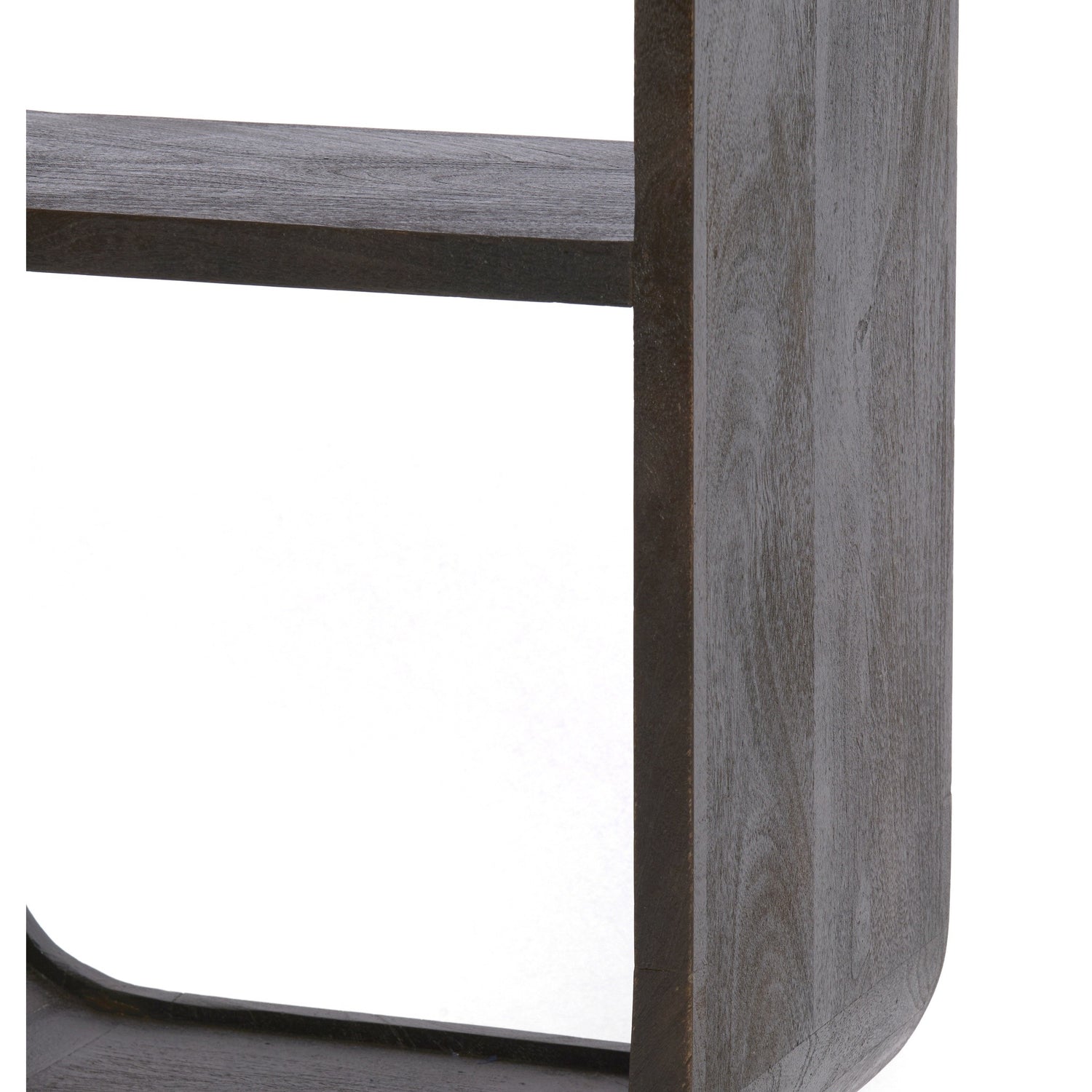 Mattes rotbraunes Highboard mit vertikaler Form