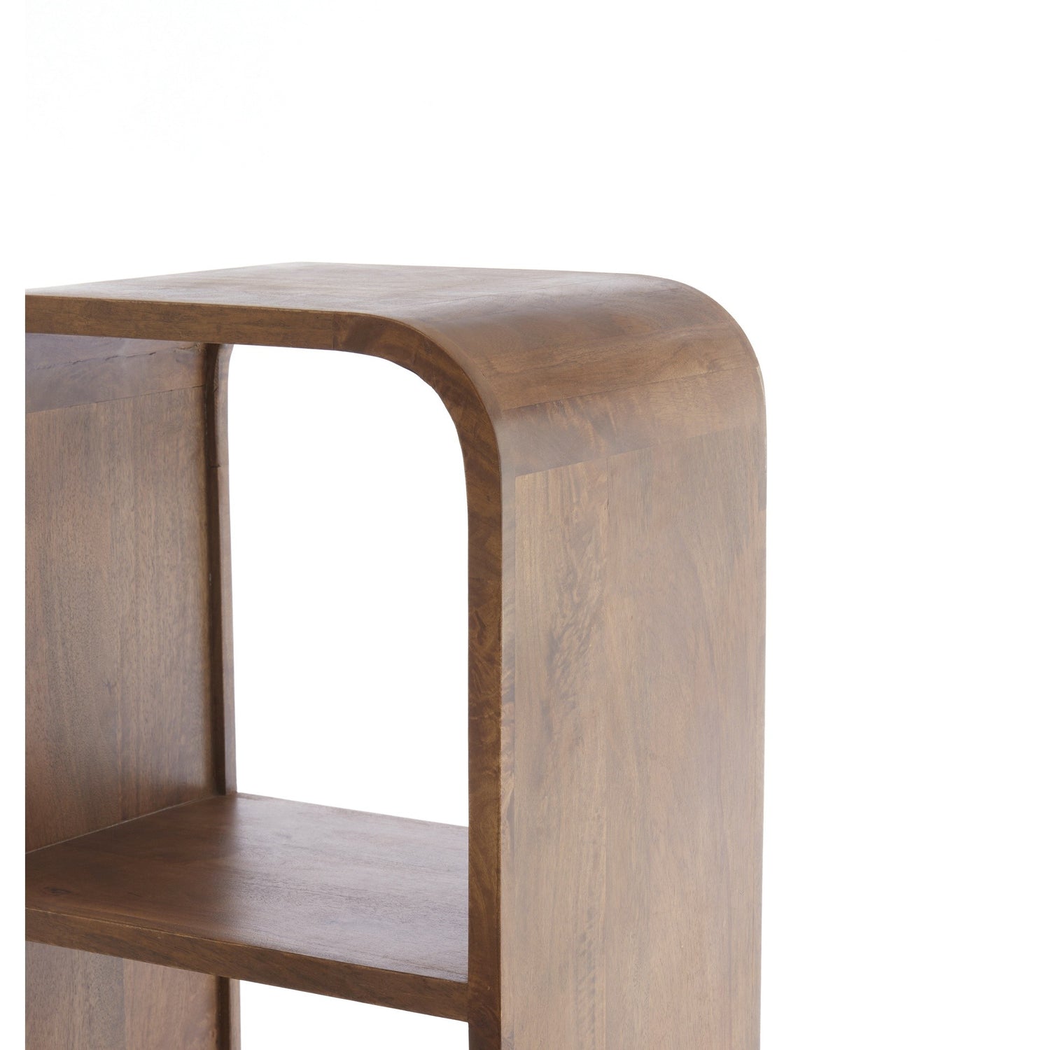 Elegantes Highboard in geöltem Braunton