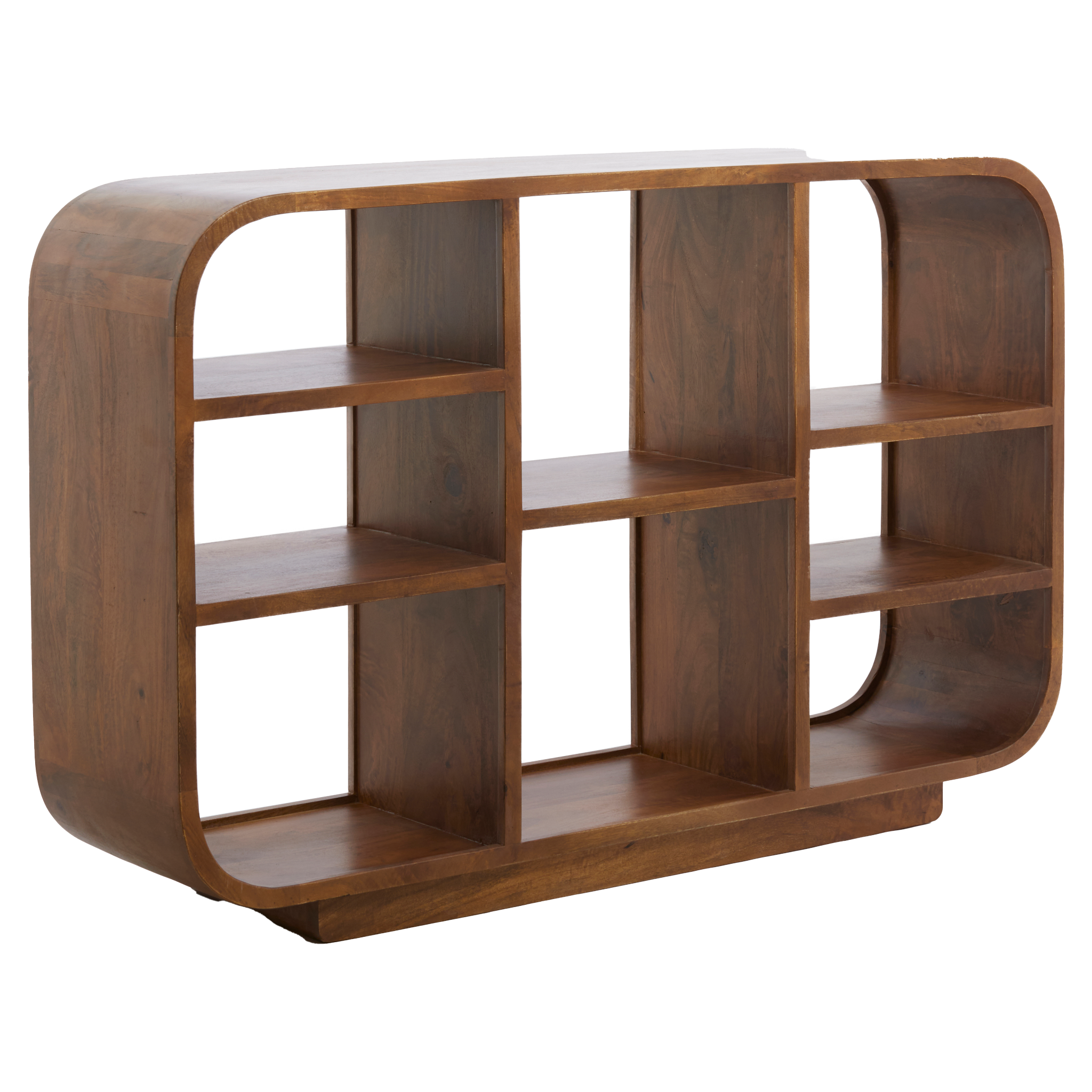 Natürliches Holzsideboard in warmem Braunton von Light &amp; Living