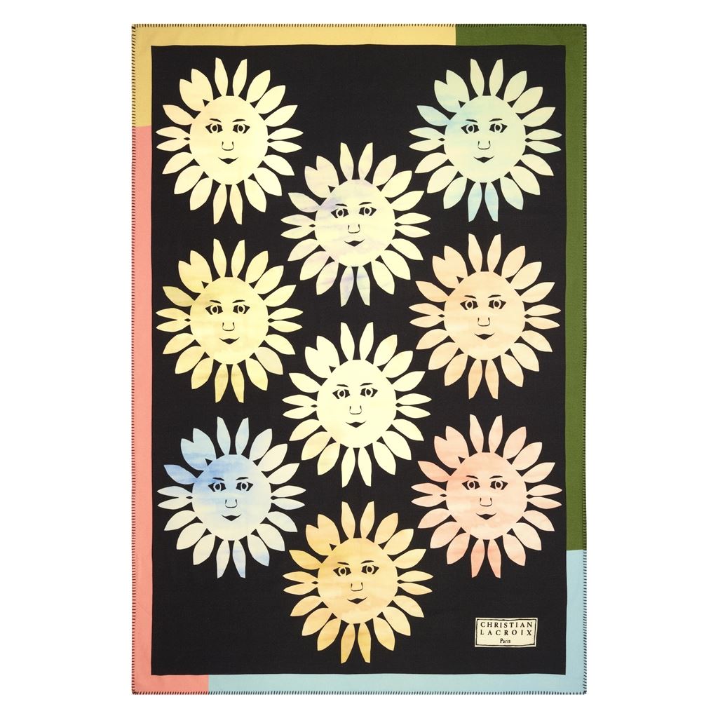 Christian Lacroix Hello Sunshine Jais Throw - Decke aus Merinowolle