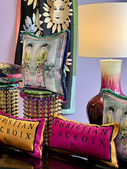 Christian Lacroix COUTURE! Rose Torero Pillow