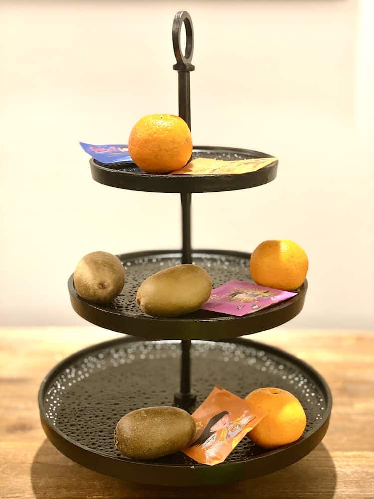Etagere Lutek schwarz