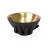 Dekoschale EVE ACCENT in mattschwarz, gold von Jonathan Adler