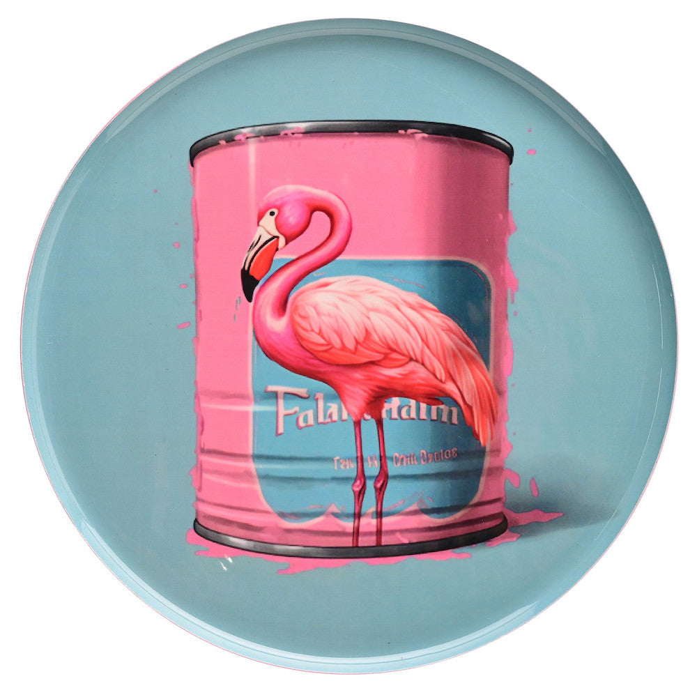 Dekotablett FLAMINGO blau