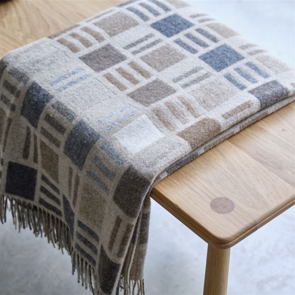 Merinowolldecke BRAINBRIDGE NATURAL von Designers Guild