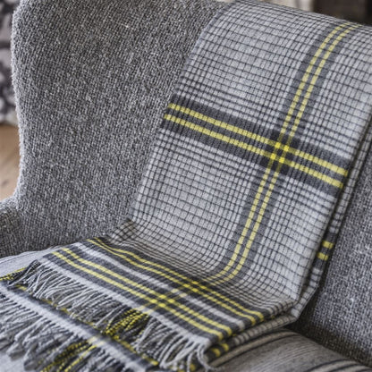 Merinowolldecke DELAMERE GRAPHITE von Designers Guild