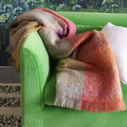 Mohair-Wolldecke FONTAINE SEPIA der Marke Designers Guild