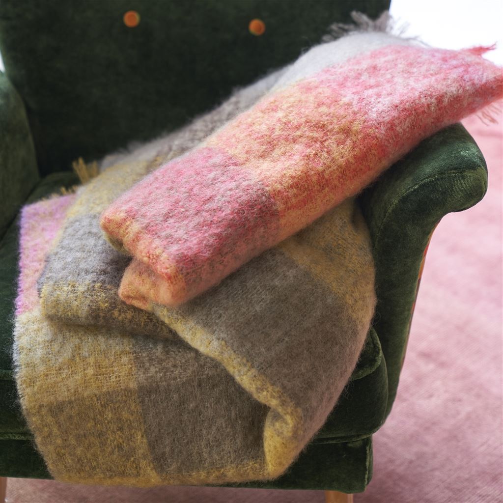 Mohair-Wolldecke FONTAINE SEPIA der Marke Designers Guild